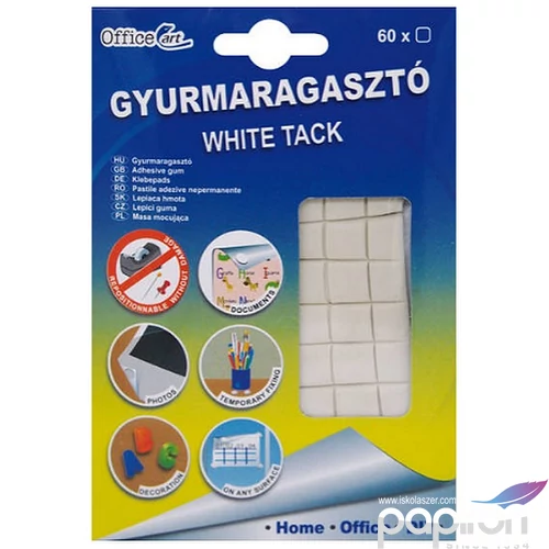 Gyurmaragasztó Office Art 50gr-os (60kocka/csomag )