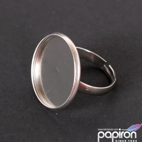 Gyűrű alap 20mm rozsdamentes acél - 5 db