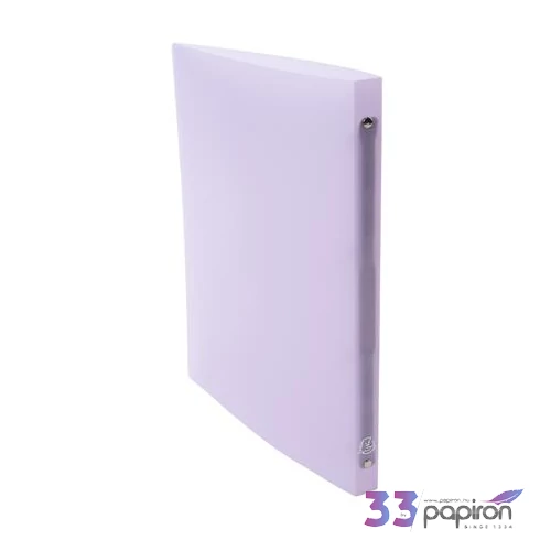 Gyűrűskönyv A4 4 gyűrű, 20 mm, PP, EXACOMPTA vegyes pasztell színek