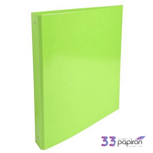 Gyűrűskönyv A4 4 gyűrű, 40 mm, karton, EXACOMPTA Iderama, lime
