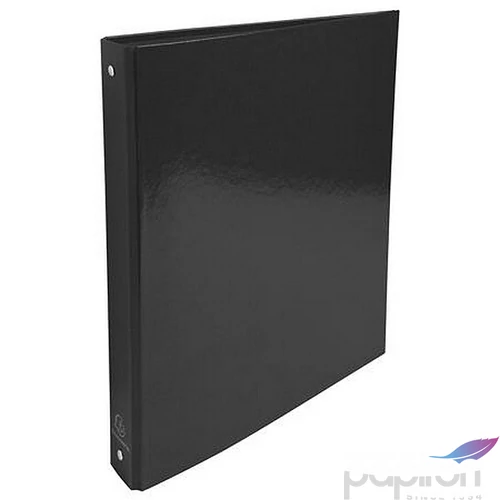 Gyűrűskönyv A4 4 gyűrű, 40 mm, karton, EXACOMPTA Iderama, fekete