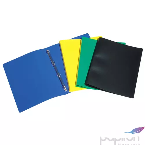 Gyűrűskönyv 2gy VIQUEL Standard 25mm A4 PP műanyag kék Iratrendezés VIQUEL 020202-08