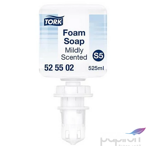 Habszappan 0,525 l S5 rendszer TORK MIni enyhén illatosított átlátszó
