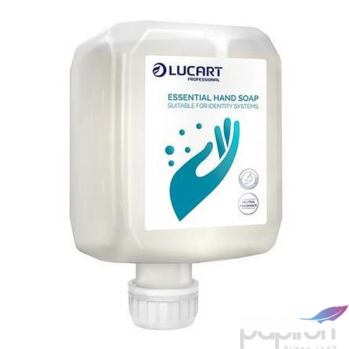 Habszappan utántöltő 6x0,8l LUCART IDENTITY Essential fehér