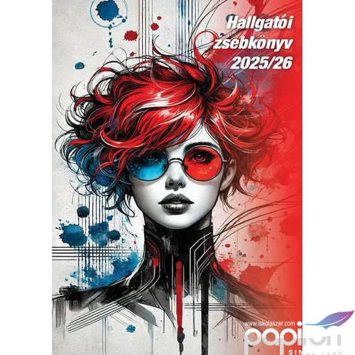 Hallgatói zsebkönyv 2025/26 heti Face Realsystem   kollekció 5319-60