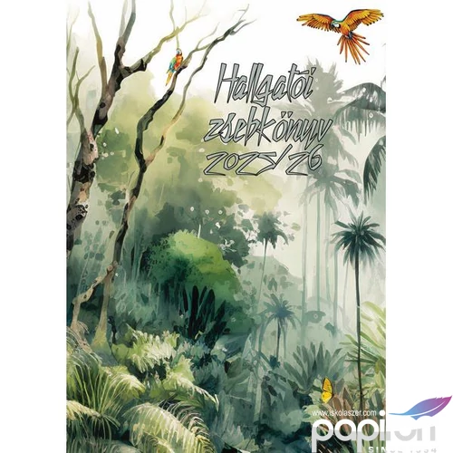 Hallgatói zsebkönyv 2025/26 heti Tropical Realsystem   kollekció 5319-61