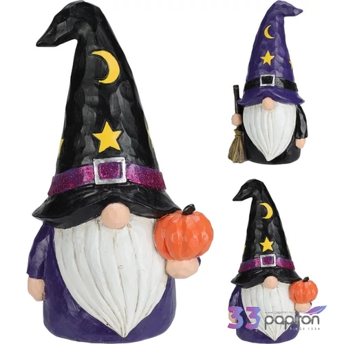 Halloween dekor manó '23 20cm, 2 féle kpm