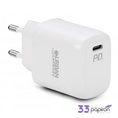 Hálózati töltő 1xUSB-C (PD) 20W URBAN FACTORY
