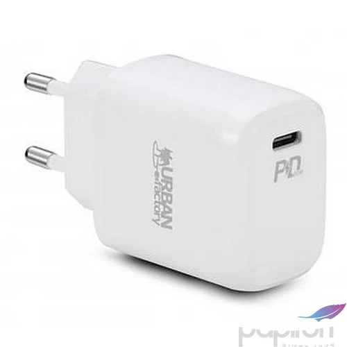 Hálózati töltő 1xUSB-C (PD) 20W URBAN FACTORY