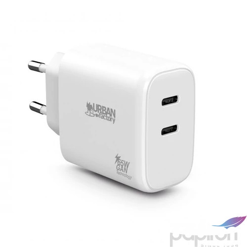 Hálózati töltő 2xUSB-C (20W+45W) URBAN FACTORY
