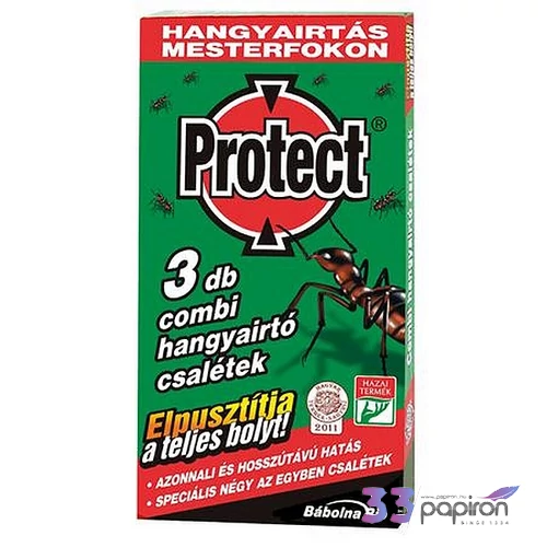 Hangyairtó csalétek 3db PROTECT Combi