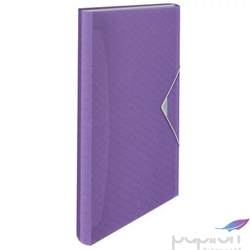 Harmónikamappa A4 Esselte PP, 6 rekeszes,Colour`Breeze, levendula E628448