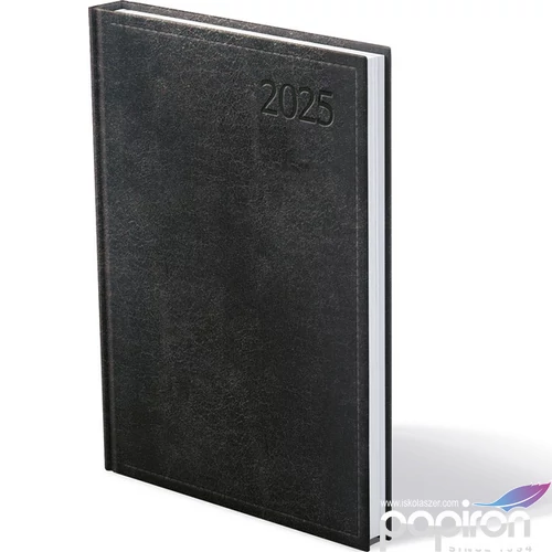 Határidőnapló A4 heti '25 T010 A4 Heti Fekete Toptimer 2025 kollekció!