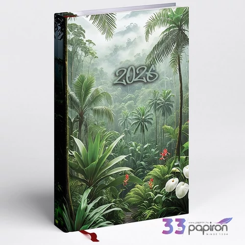 Határidőnapló A/5 2026 napi 5321-66 Picture tropical Realsystem 2026 kollekció!