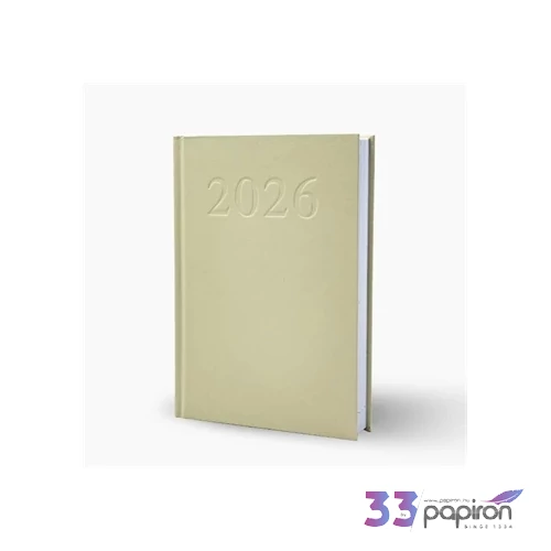 Határidőnapló A/5 26 napi agenda Standard BÉZS fehérlapokkal