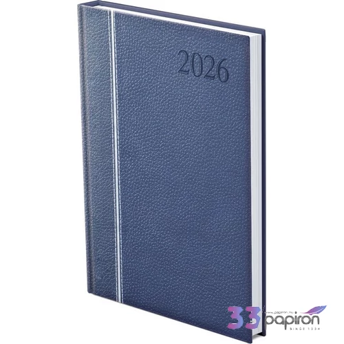Határidőnapló Groovy 2026 G011 B5 Heti Kék-Ezüst-Kék Toptimer 2026 kollekció!