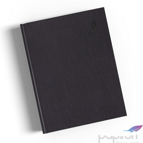 Tárgyalási napló Standard  B/5 heti fekete műbőr P4114-4262