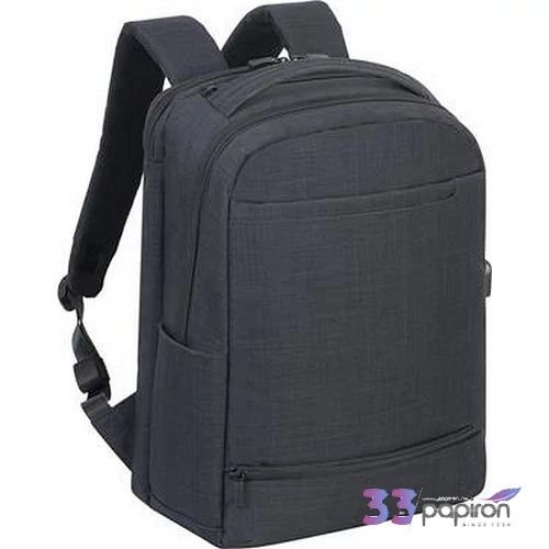 Hátizsák Rivacase notebook 17, 3'' Biscayne 8365' fekete Iskolaszerek Rivacase 4260403573174