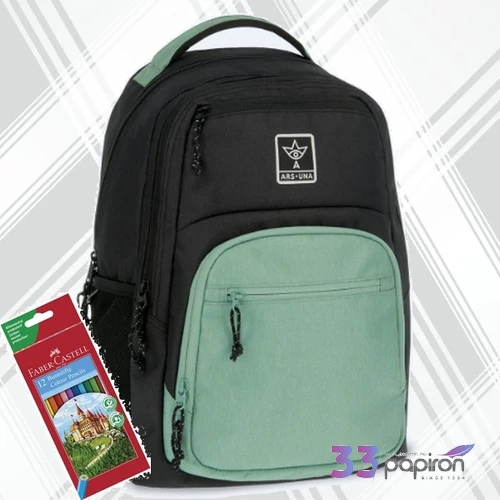 Ars Una hátizsák 24'' Au 5 28L Celtic (5381) 55003810 Praktikus kamaszoknak zsebbel l