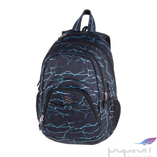 Hátizsák Pulse 2In1, notebook tartóval És Audió Csatlakozóval Teens Blue Lava