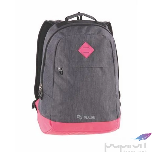 Hátizsák Pulse notebook tartóval Bicolor szürke-pink