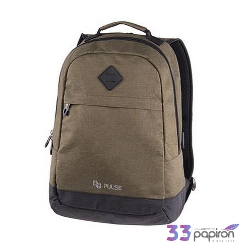 Hátizsák Pulse notebook tartóval Bicolor Olive, zöld Technológiai kiegészítők