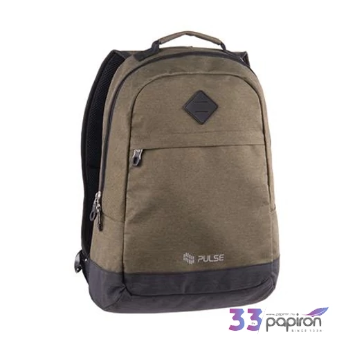 Pulse Bicolor Olive hátizsák strapabíró