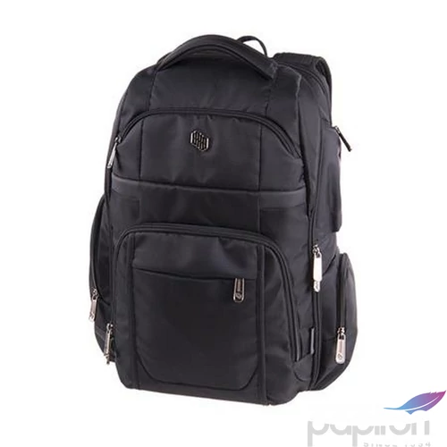 Hátizsák Pulse notebook tartóval Comet, fekete PLS122224
