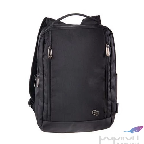 Hátizsák Pulse notebook tartóval Virgo, fekete PLS122225