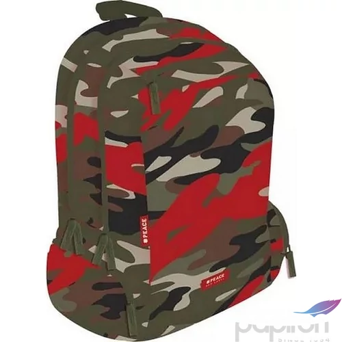 Hátizsák teen+ #Peace Red Label 