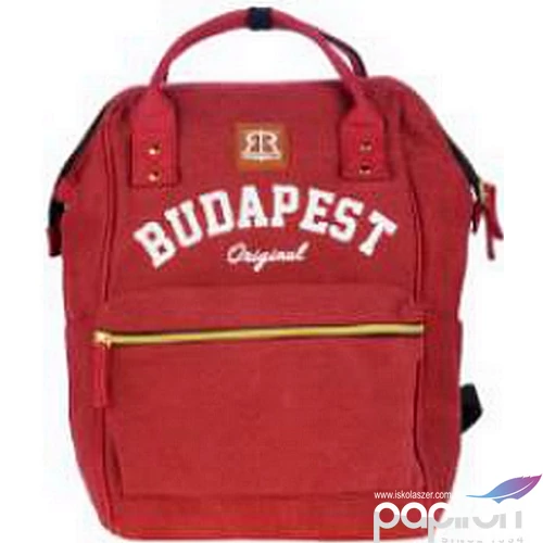 Hátitáska UNISEX BUDAPEST FELIRATOS Gorán-A Magyaros termék
