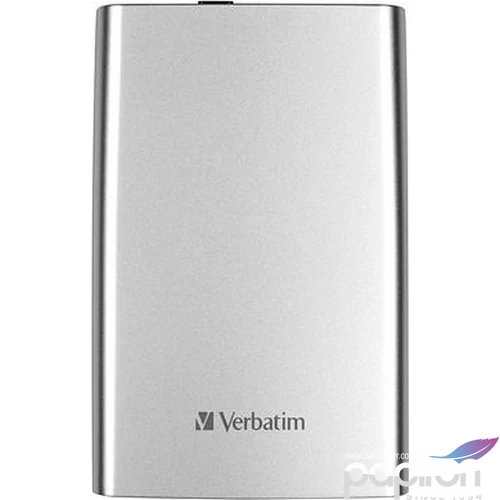 HDD merevlemez 2,5 Verbatim 1TB USB 3.0 ezüst 1TB, USB 3.0, VERBATIM, ezüst