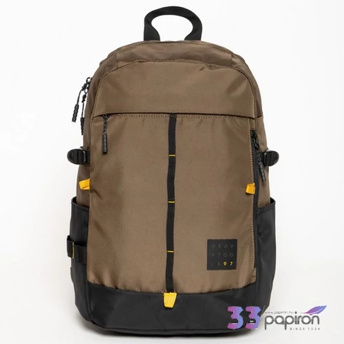 Heavy Tools 26' Ekomo Khaki hátizsák tágas