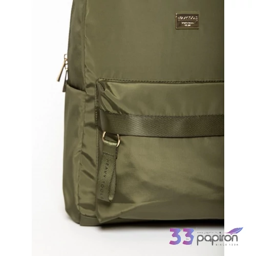 Heavy Tools 26' Eunika Khaki hátizsák zsebes