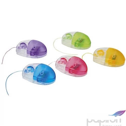 Hegyező 1lyukú Connect tartályos műanyag, egér alakú