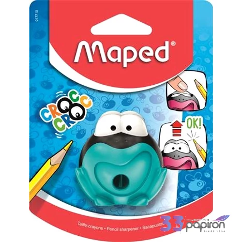 Hegyező 1lyukú Maped Croc Croc Innovation béka tartályos Írószerek Maped 17610