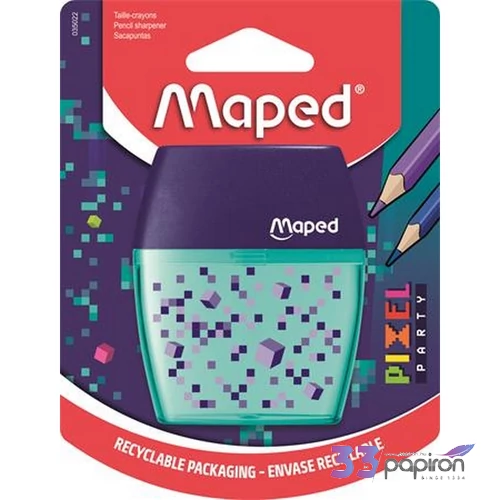 Hegyező kétlyukú Maped tartályos Pixel Party Shaker IMA035022