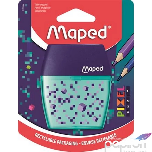 Hegyező kétlyukú Maped tartályos Pixel Party Shaker IMA035022