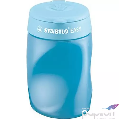 Hegyező 3lyukú Stabilo Easy tartályos jobbkezes kék Írószerek Stabilo 4501