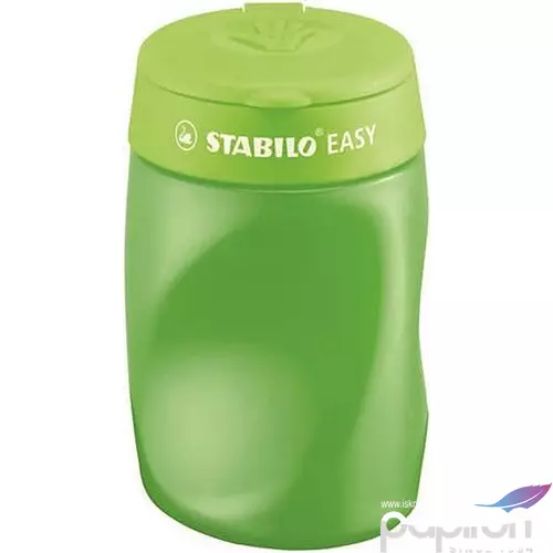 Hegyező 3lyukú Stabilo Easy tartályos jobbkezes zöld Írószerek Stabilo 4502/1