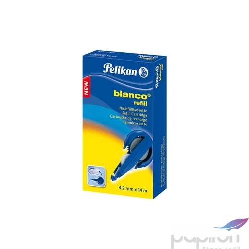 Hibajavító roller 4,2mm Pelik utántöltő betét 4,2mmx14m-es szalag
