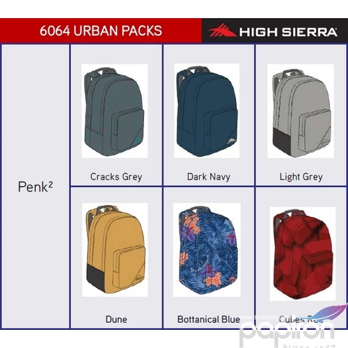 High Sierra laptopháti 15, 6 Penk2 - URBAN PACKS LAPTOP BACKPACK