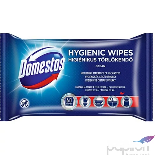 Higiénikus törlőkendő Domestos 60db-os ÓCEÁN KHT476 KHT475