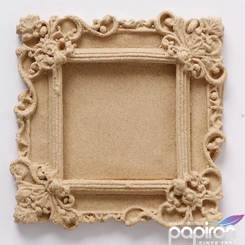 Hőre lágyuló fa Képkeret négyzet 5 x 5 cm