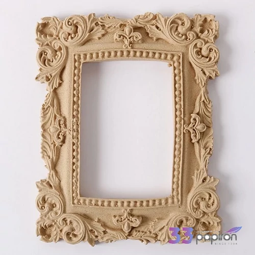 Hőre lágyuló fa Képkeret téglalap 10 x 9 cm