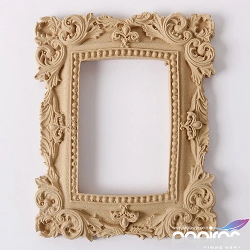 Hőre lágyuló fa Képkeret téglalap 10 x 9 cm