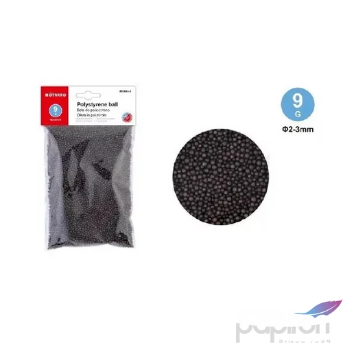 Hungarocel golyók fekete 2-3mm 9g 25