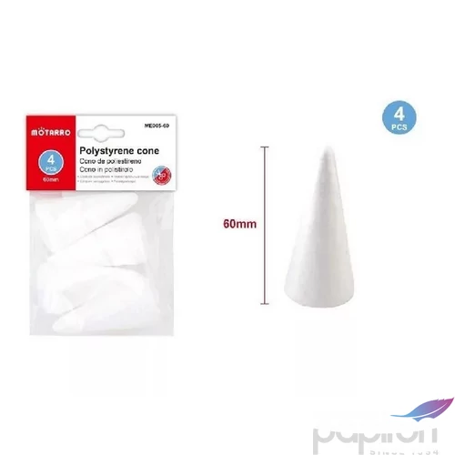 Hungarocel kúp 4db-os 6cm 25