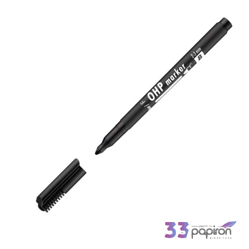 ICO OHP marker B fekete permanent alkoholos marker 2-3mm OHP marker ICO B