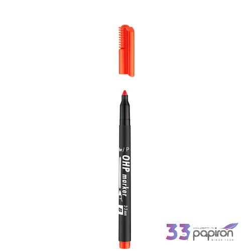 ICO OHP marker B piros permanent alkoholos marker 2-3mm OHP marker ICO B
